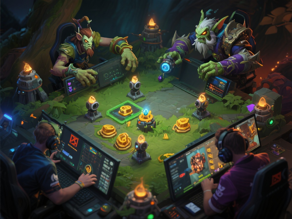 在Dota竞技中，玩家往往容易忽略经济与资源的合理
